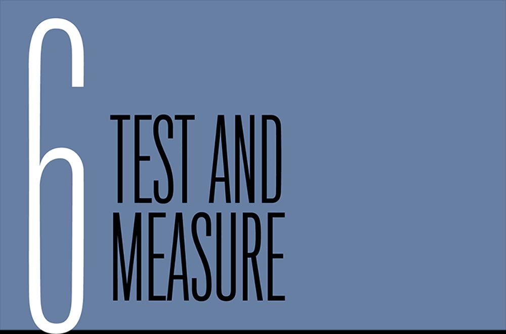 Chapter 6: Test and Measure