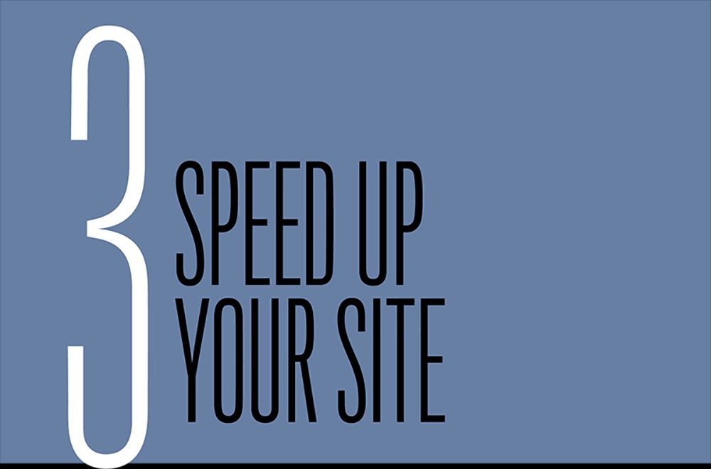 Chapter 3: Speed Up Your Site